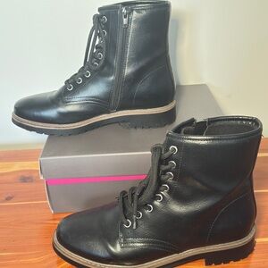Esprit Black Combat & Moto Boots